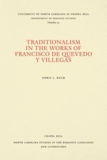 Traditionalism in the Works of Francisco de Quevedo Y Villegas
