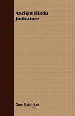 Ancient Hindu Judicature