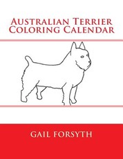 Australian Terrier Coloring Calendar