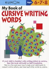 My Book of Cursive Writing Words
