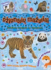 Džiunglių mažyliai. Žaidimų knygelė su lipdukais