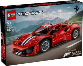 Bricks Technic 42235 Ferrari 488 PISTA – sportinis automobilis