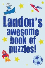 Landon's Awesome Book Of Puzzles!
