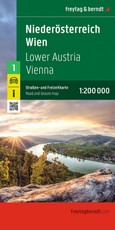 Niederösterreich - Wien, Straßen- und Freizeitkarte 1:200.000, freytag & berndt