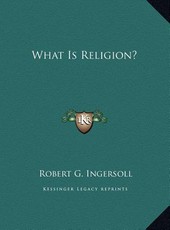 What Is Religion?