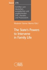 The State's Powers to Intervene in Family Life