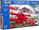 Plastikinis Fokker Dr. I lėktuvo modelis