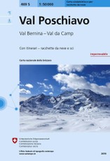 Swisstopo 1 : 50 000 Val Poschiavo
