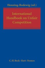 International Handbook on Unfair Competition