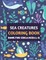 Sea Creatures Coloring Book For Girls Ages 4-8