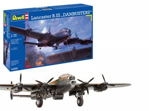 Plastikinis lėktuvo modelis Avro Lancaster „Dambusters“