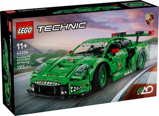Blocks Technic 42224 – Porsche 911 GT3 R (Rexy) konstruktorius, lenktyninis automobilis