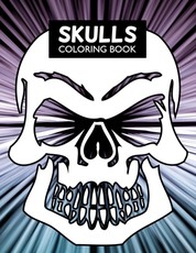 Skulls Coloring Book