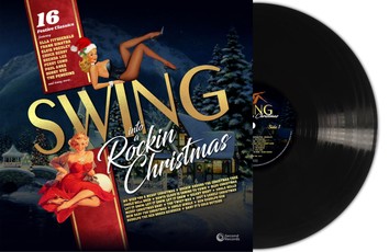 Vinilinė plokštelė LP VARIOUS ARTISTS „Swing Into A Rockin Christmas“ (Black Vinyl) (LP)