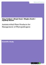 Antimicrobial Plant Products for Management of Phytopathogens