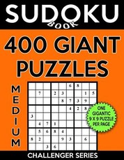 Sudoku Book 400 Medium GIANT Puzzles
