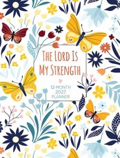 The Lord Is My Strength (2027 Planner) Faux Ziparound