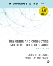 Designing and Conducting Mixed Methods Research