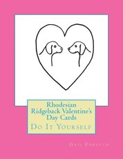 Rhodesian Ridgeback Valentine's Day Cards