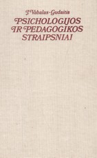 Psichologijos ir pedagogikos straipsniai