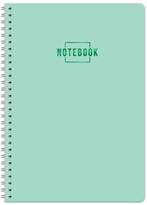 Knyga su spirale A5 200lap 70g lang HARD PASTEL