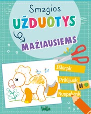 Dinozauras: smagios užduotys mažiausiems