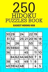 250 Hidoku Puzzle Book