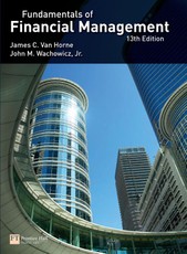 Van Horne:Fundamentals of Financial Management