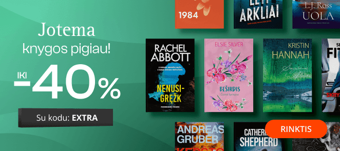 Leidyklos JOTEMA knygoms iki -40% extra nuolaidos!