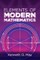 Elements of Modern Mathematics