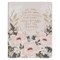 KJV Note-Taking Bible Faux Leather Under His Wings, Cream Floral Printed Ps. 91:4