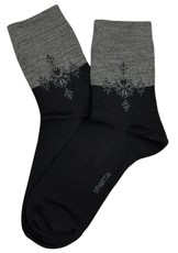 Moteriškos vilnonės kojinės SNOWFLAKES (dydis 36–41)