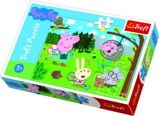 TREFL PEPPA PIG dėlionė „Kiaulytė Pepa“, 30 det. TREFL PEPPA PIG dėlionė „Kiaulytė Pepa“, 30 det.