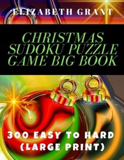 Christmas Sudoku Puzzle Game Big Book