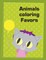 Animals coloring Favors