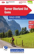 Radwanderkarte Berner Oberland Ost - Goms  mit Ortsindex (22)
