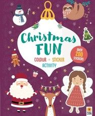 Color, Sticker, Activity Christmas: Christmas Fun