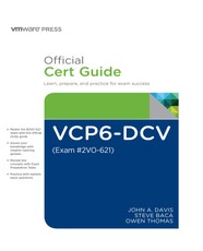 VCP6-DCV Official Cert Guide (Exam #2V0-621)