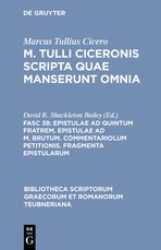 Epistulae Ad Quintum Fratrem, Epistulae Ad M. Brutum
