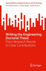 Writing the Engineering Doctoral Thesis