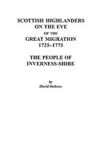 Scottish Highlanders on the Eve of the Great Migration, 1725-1775