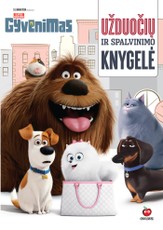 Slaptas augintinių gyvenimas. Užduočių ir spalvinimo knygelė