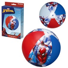 Pripučiamas paplūdimio kamuolys „Marvel Spider–Man“ Bestway, 51 cm