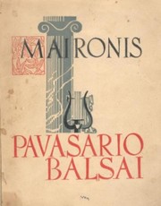 Maironis. Pavasario balsai (1944)