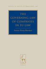 The Governing Law of Companies in Eu Law