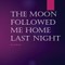 The Moon Followed Me Home Last Night