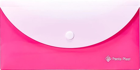 Dvigubas aplankas su spaustuku DL  rausvas