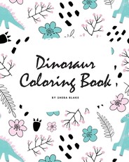 Dinosaur Coloring Book for Children (8x10 Coloring Book / Activity Book)