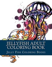 Jellyfish Adult Coloring Book