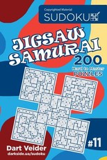Sudoku Jigsaw Samurai - 200 Hard to Master Puzzles 9x9 (Volume 11)